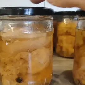 Тушенка из кролика без кости