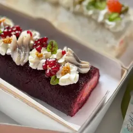 Салат в рулете