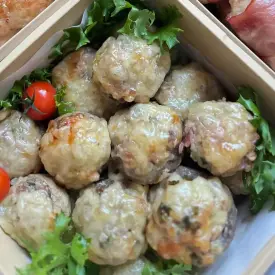 Фаршированные шампиньоны