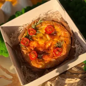 Мясной пирог из теста Фило