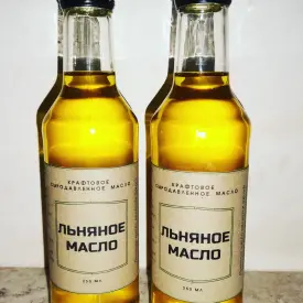 Льняное масло