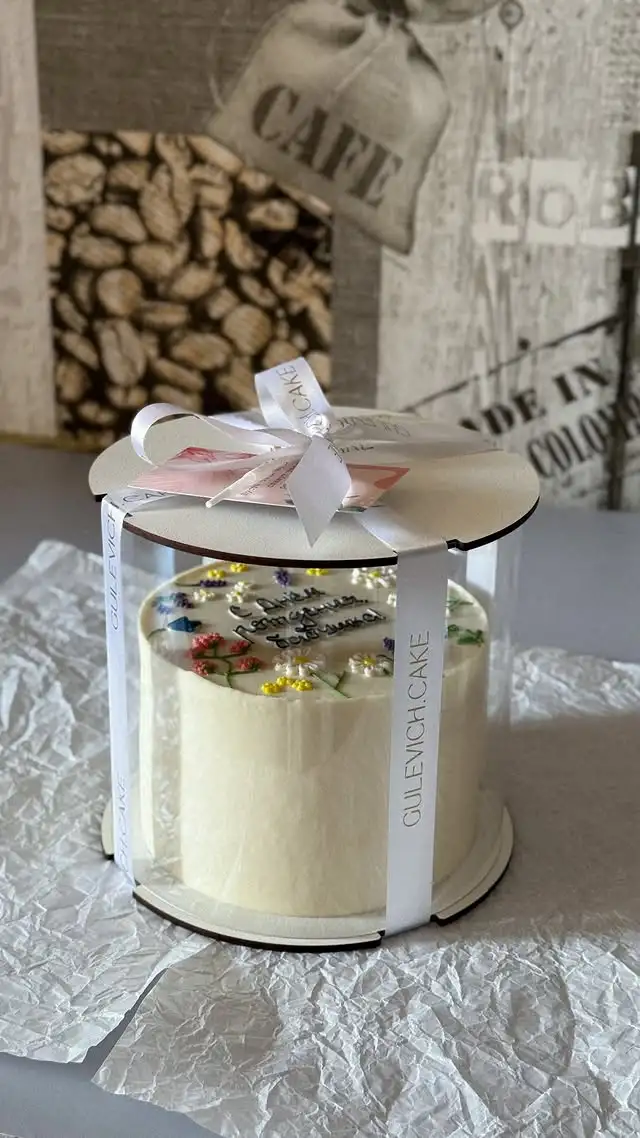 Бенто-торт L с рисунком, 1-1,2 кг фото 3