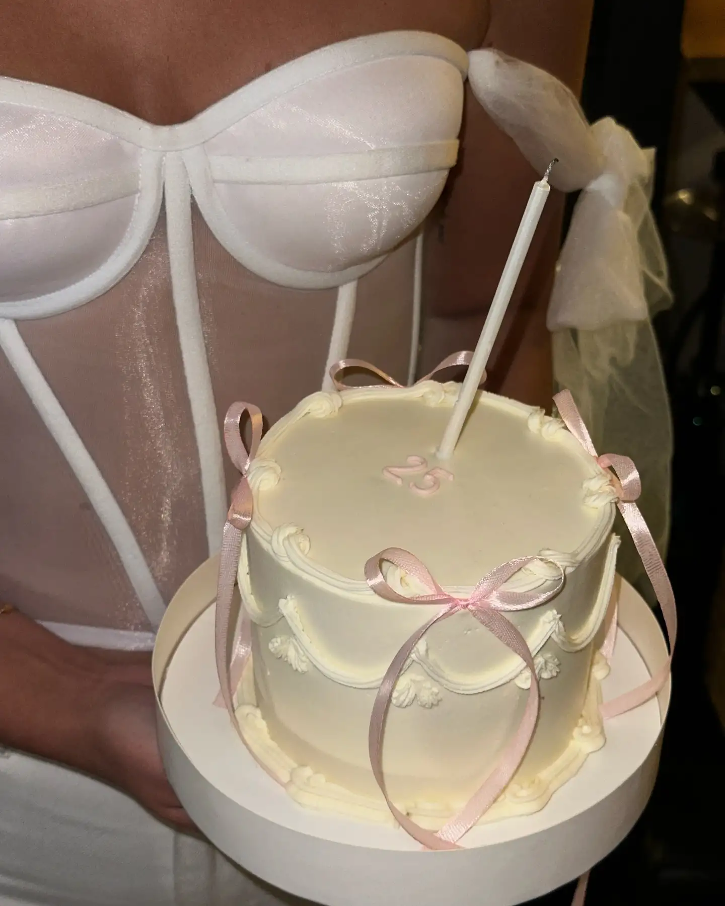 Бенто-торт L без рисунка, 1-1,2 кг фото 2