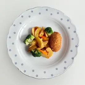 Котлеты из курицы с сыром моцарелла, 4 шт. (полуфабрикат)