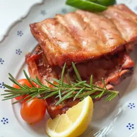 Рёбра в глазури терияки для запекания (полуфабрикат охлажденный)