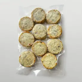 Сырники соленые со шпинатом и сулугуни (готовые)