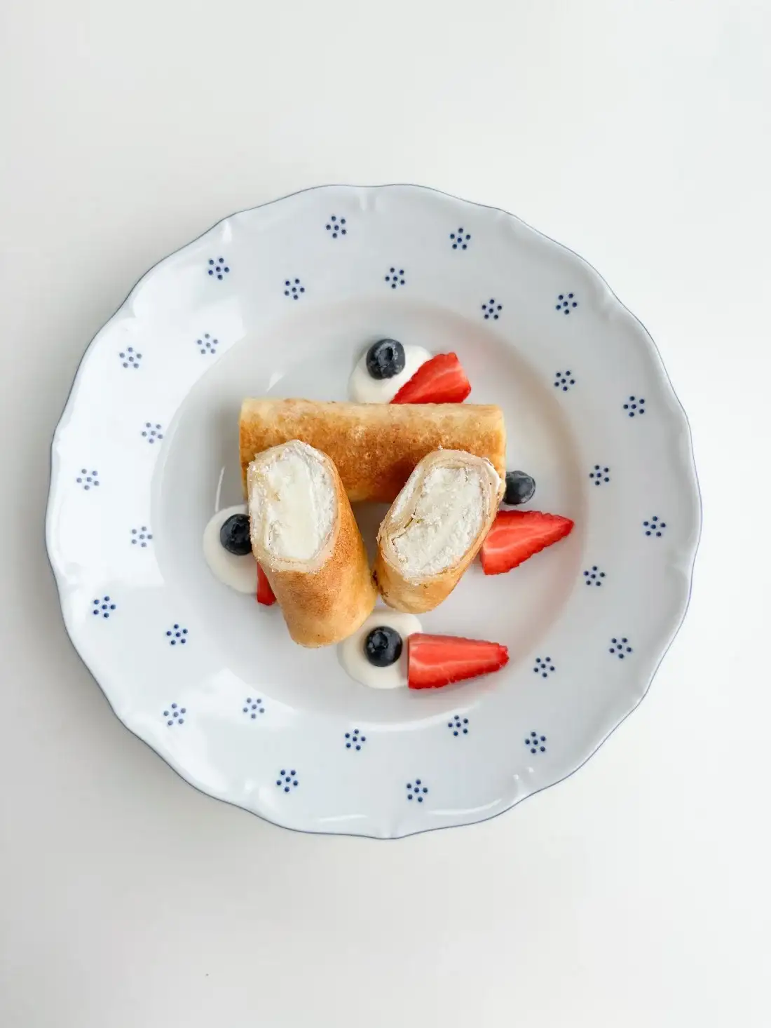 Блинчики с рикоттой, 6 шт. (готовый продукт)