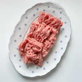 Фарш из фермерской свинины, охлаждённый