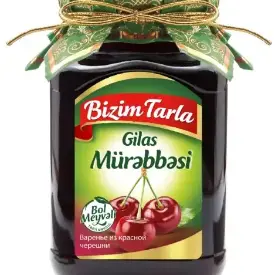 Варенье из красной черешни Bizim Tarla, 400 г