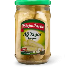 Соленья Bizim Tarla из белых огурцов, 660 г