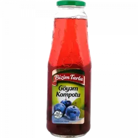 Компот пастеризованный из терна Bizim Tarla, 1 л