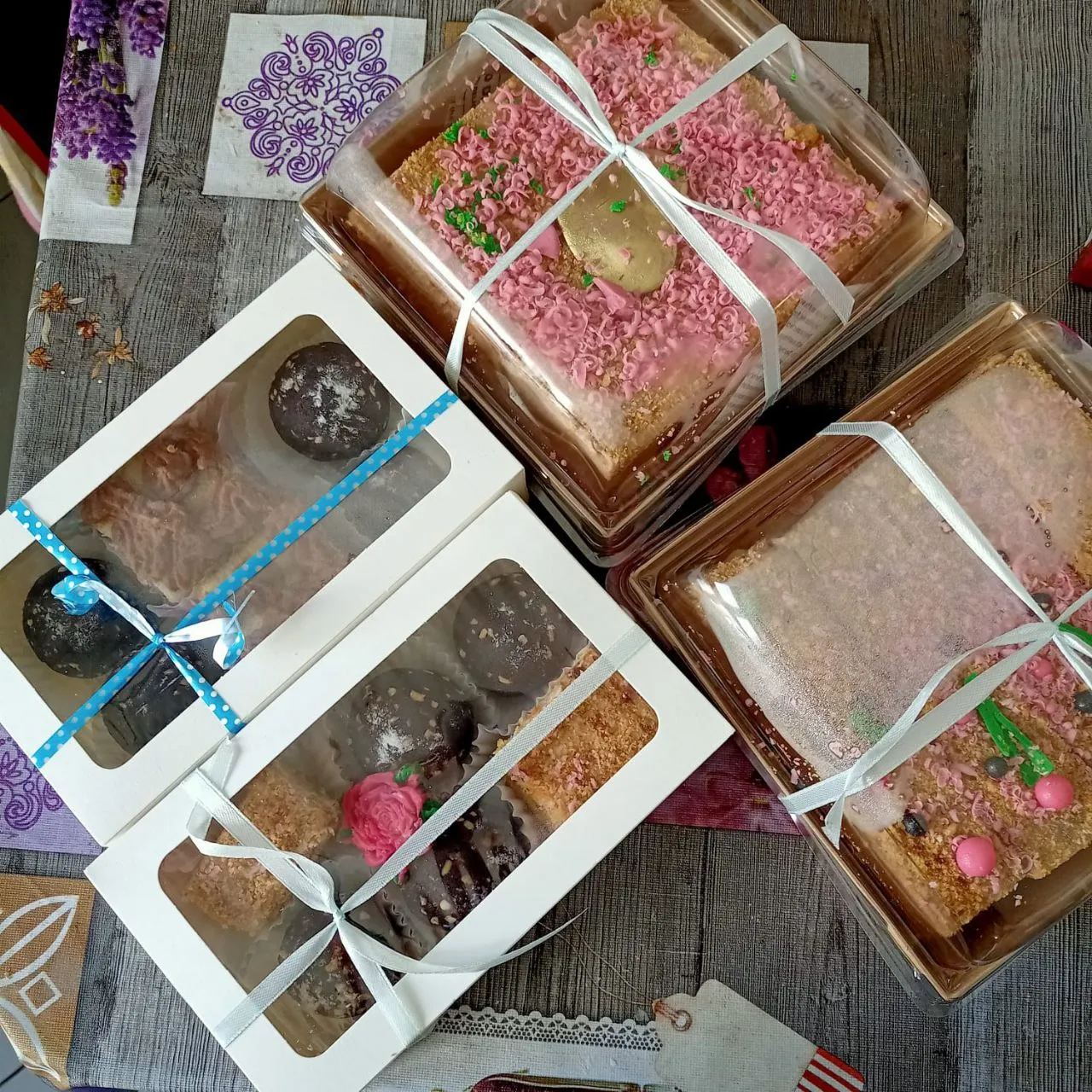 Торт слоеный или песочный на заказ фото 3