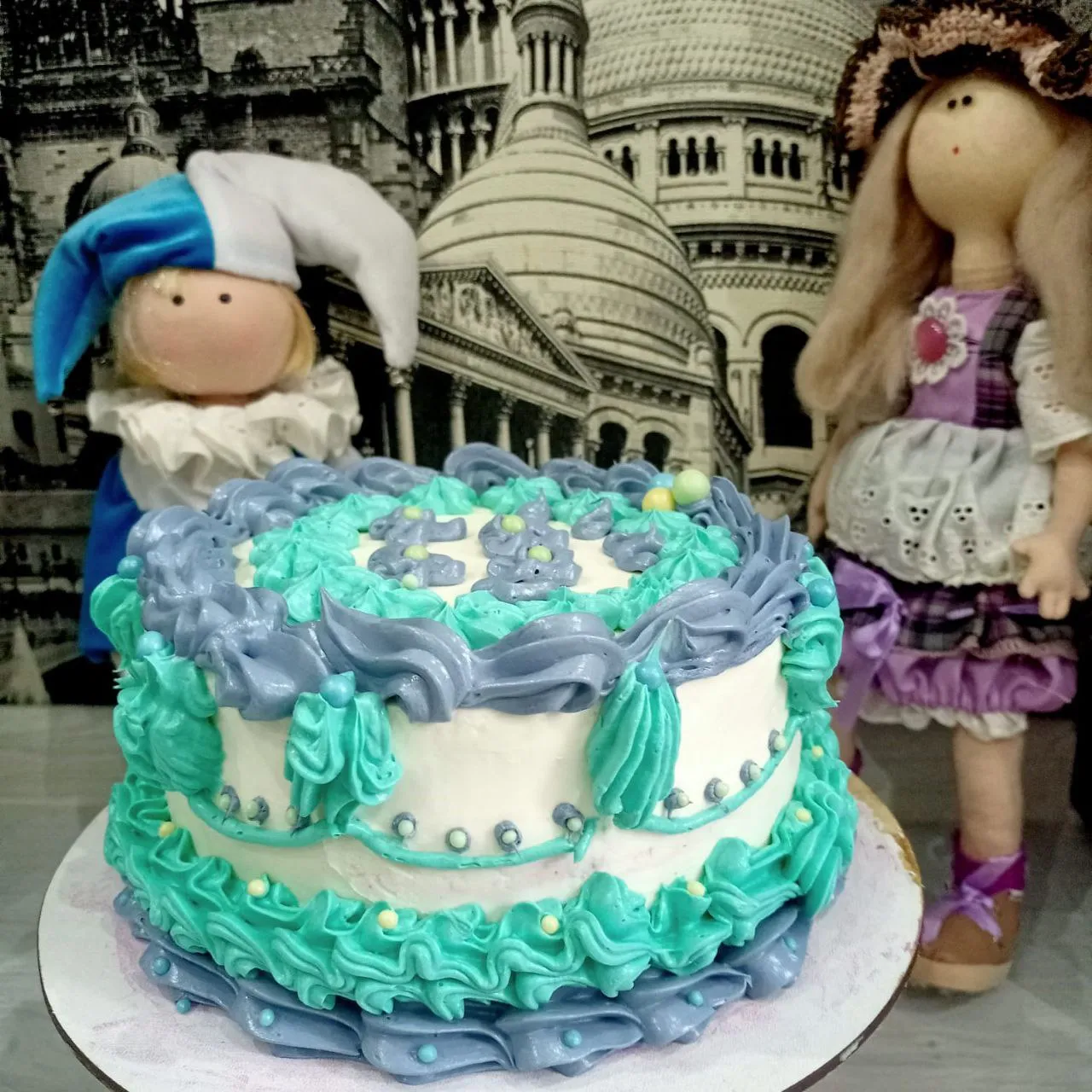 Торт бисквитный на заказ фото 4