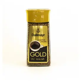 Кофе растворимый сублимированный Даллмайер Gold, ст./б., 200 гр.