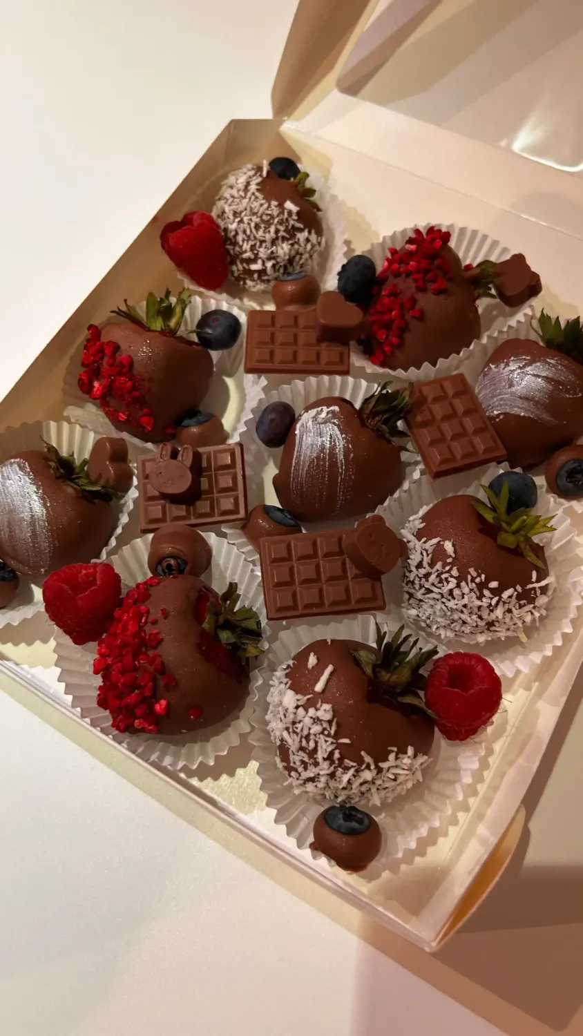 Клубника в шоколаде фото 1