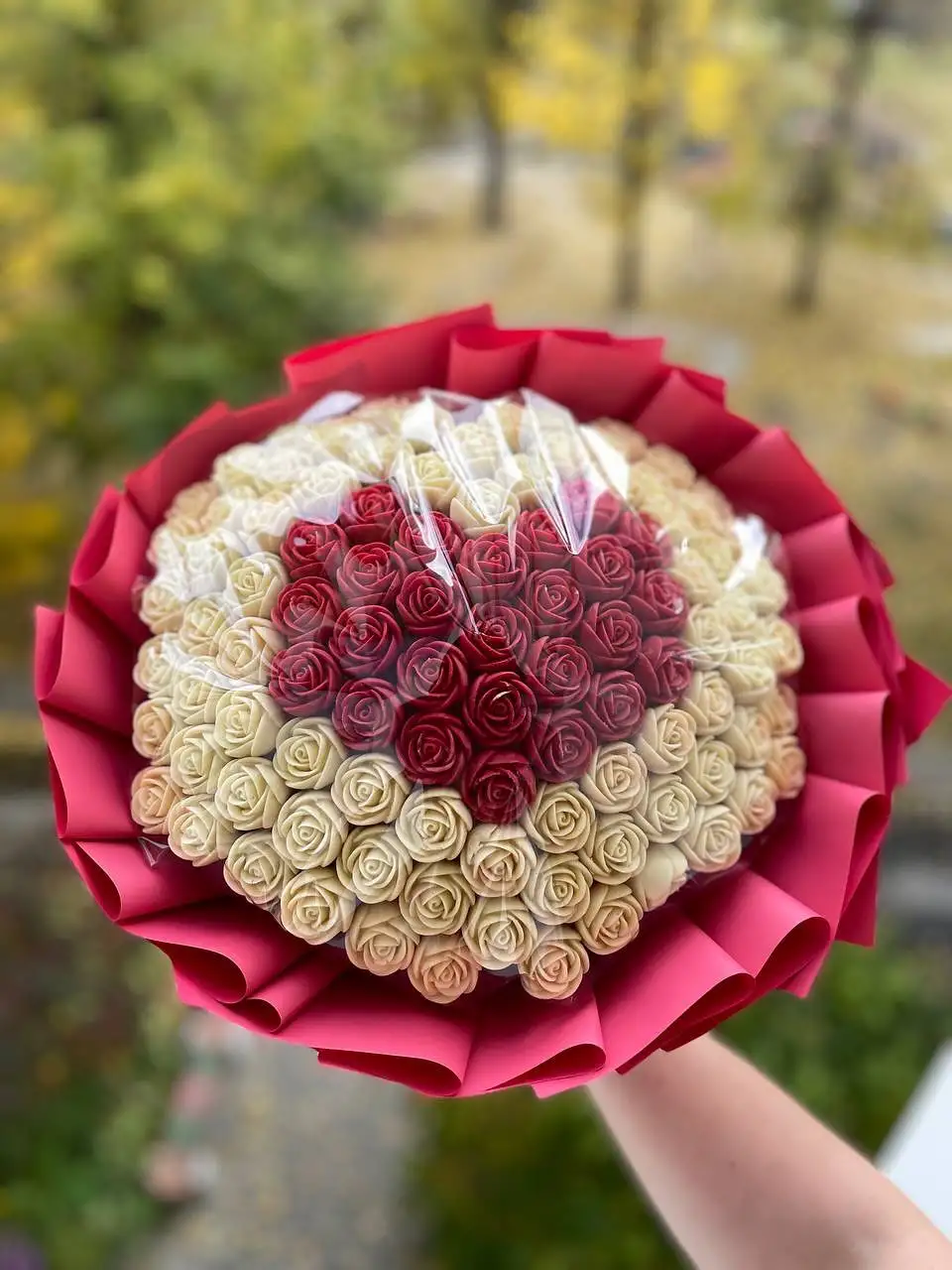 Шоколадные розы фото 4