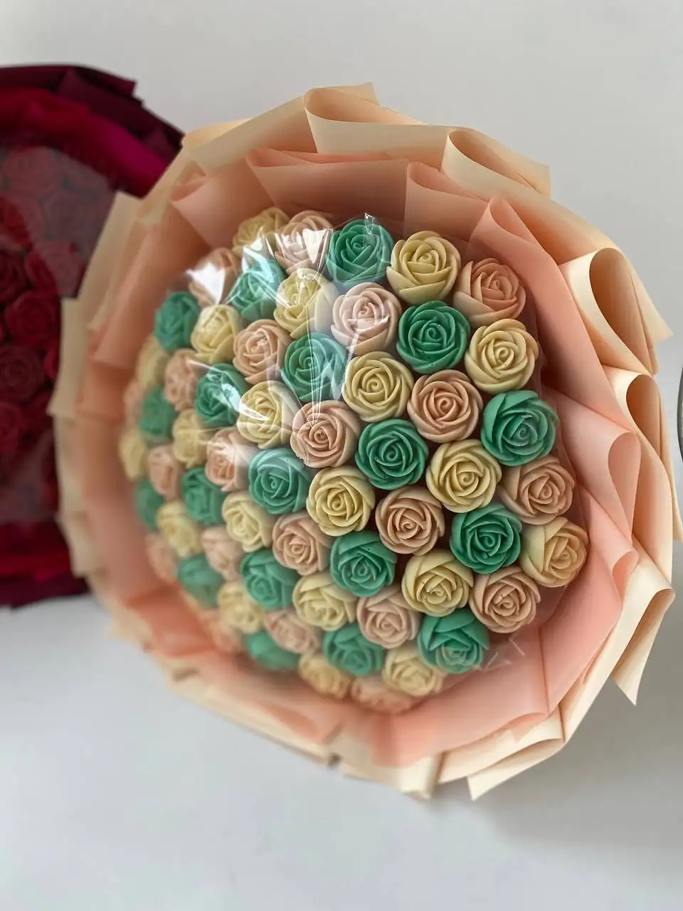 Шоколадные розы фото 5