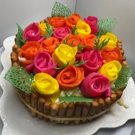 Салат «Цветочная поляна»