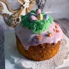 Творожный кулич