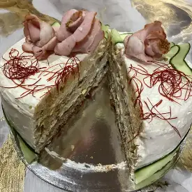 Торт с жульеном