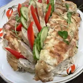 Курица фаршированная