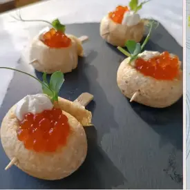 Блинчики с икрой