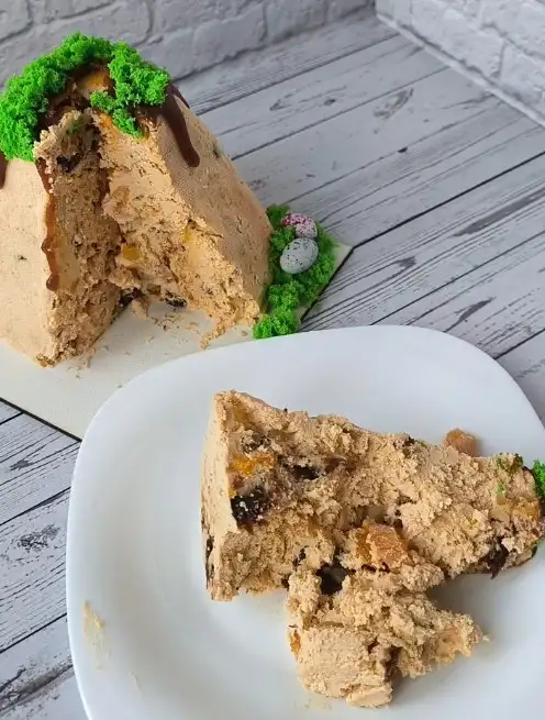 Карамельная творожная пасха фото 2