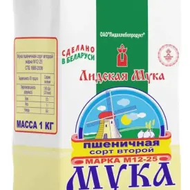 Мука пшеничная и ржаная разных сортов