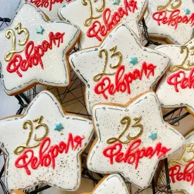 Пряник звезда "23 февраля" (печать)