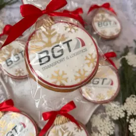 Пряник с логотипом "BGT"