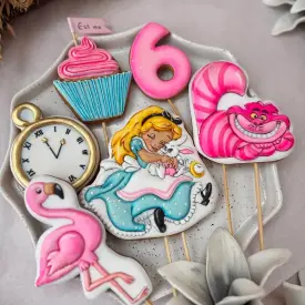 Набор пряников для девочки "На 6 лет"