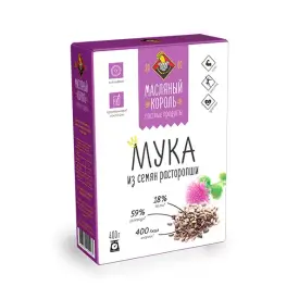 Мука из семян расторопши, 300 г, Масляный Король