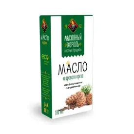 Масло кедровое 100%, 250 мл, Масляный Король