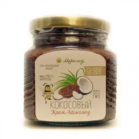 Крем-шоколад кокосовый, 230 г, Мералад