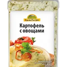 Картофельное пюре с овощами, 320 гр, Здоровая еда