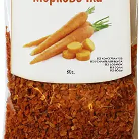 Морковь сушеная, 80 гр, Здоровая еда