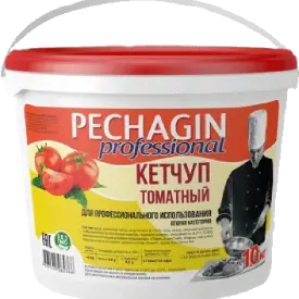 Кетчуп томатный, 10 кг «Печагин»