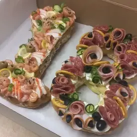 Закусочный торт «Гастроцифры»