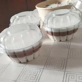 Желе сметанное с какао порционное