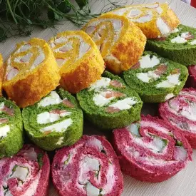 Рулеты ассорти