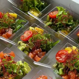 Поке с форелью