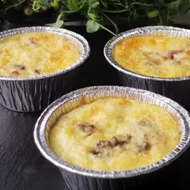 Жульен из птицы с грибами