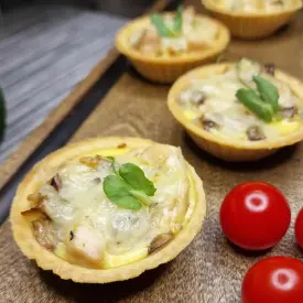 Тарталетки с жульеном, 10 шт.