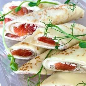 Блинчики с форелью, 350 г