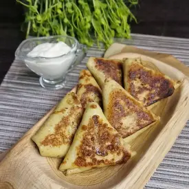 Блинчики с капустой, 6 шт.