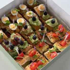 Бокс Клаб канапе, 30 шт.