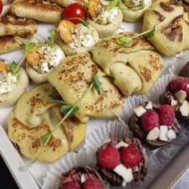 Блинчики с курицей и рисом, 3 шт.