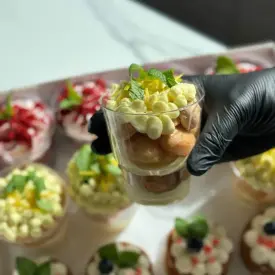 Лимонный десерт, 4 шт.