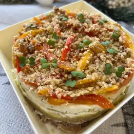 Салат с языком