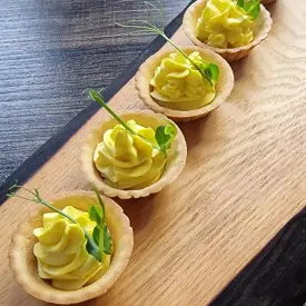 Тарталетки с сырно-яичным паштетом, 10 шт.